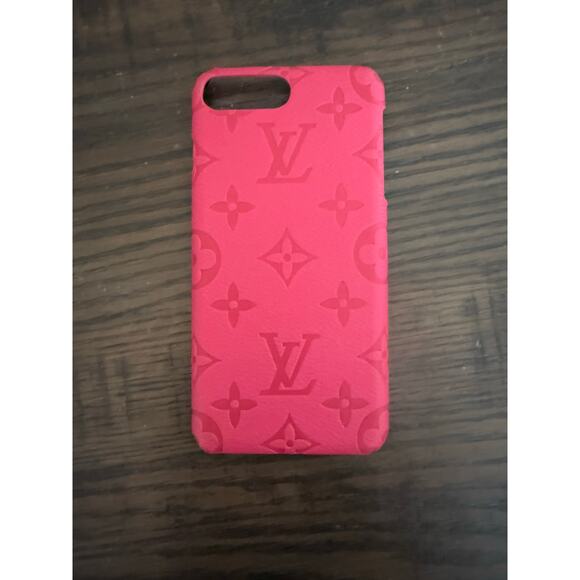 Louis Vuitton Pink Mahina Leather Phone Case – iPhone 7/8 Plus - Picture 6 of 6